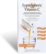 Lypo-Spheric Vitamin C-30 Sachets | 1000mg Vitamin C Per Sachet 5.7ml Each