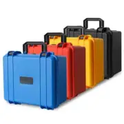 280x240x130mm Safety Instrument Tool Box ABS Plastic Storage Toolbox Equipment