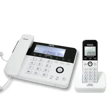 TECO 東元 數位無線子母電話 (XYFXC081W)