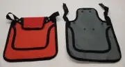 2 Chicken Saddles Apron Poultry Feather Back Wing Protector Adjustable Straps