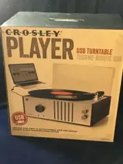 Crosley Player Turntable with USB Connection - Convert Vinyl to Digital-NEW