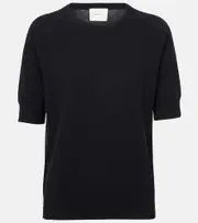 [Lisa Yang] Lisa Yang Kenza cashmere T-shirt M-L black