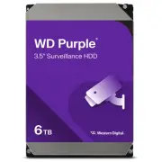 Western Digital 6TB WD Purple Surveillance Internal Hard Drive HDD - SATA 6 G...