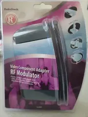 Radio Shack Video Component Adapter RF Modulator Video Game connect TV NEW NIP