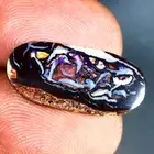 4.40 ct Fancy Shape (21 x 10 mm) Multi Color Australian Koroit Boulder Opal