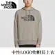 [ THE NORTH FACE ] 中性 LOGO兜帽長上衣 礦物灰 / NF0A4U8YVQ8