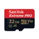 【現貨免運】SanDisk Extreme PRO 32GB 高速 記憶卡 microSD U3 V30 GoPro 空拍機適用