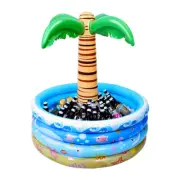 Palm Tree Inflatable Drink Holder Floating Cooler Water Pool