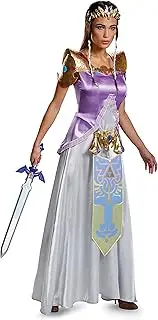 Disguise Women's Legend Deluxe Zelda Adult Costume