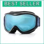 Rimless Snow Goggles with Color Options - All-Terrain Performance and Protection