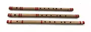 3 Bamboo Flutes E,F,G Bass Bansuri, Combined purchase discount With cover & case