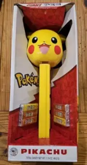 GIANT Pez Candy Roll Dispenser ~ Pokemon "Pikachu" Retired Edition 2024