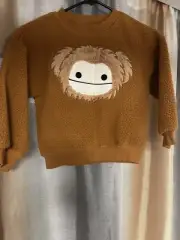 NWT Kids H&M Orginal Squishmallows Teddy Fleece Sweatshirt "Benny" Size US 5T/6