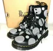 Dr. Martens 1460 Polka Dot Boot size us 7 new in box Unused