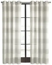 Habitat Paraiso Sheer Grommet 52x84 Curtain Panel