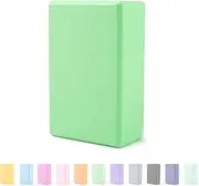 DoBetters Pilates Yoga Block Foaming Foam Brick Exercise Fitness (Fruit Green)