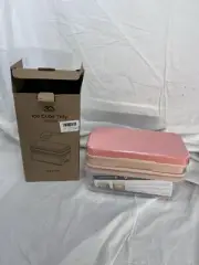 PHINOX Ice Cube Tray with Lid and Bin, Ice Trays for Freezer, Ice Cube