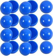 PRETYZOOM 25pcs 3cm Plastic Hollow Bingo Balls - Round Vending Machine Capsules for Raffle Games and Party Props