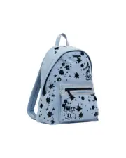 Desigual Mickey Mouse Denim Backpack Light Blue Women Bags