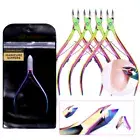 BORN PRETTY Nail Cuticle Pusher Dead Skin Remover Scissor Pedicure Nail Tools