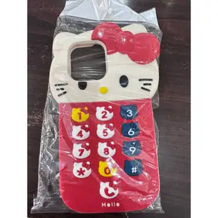 ❤️全新kitty矽膠Iphone14 pro max手機殼❤️送薯條先生