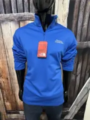 The North Face Royal Blue Tech 1/4 Zip Fleece Jacket Size XL NWT Men’s