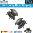TRQ Rear Pre-Pressed Wheel Bearing & Hub Assembly Pair For 03-09 Nissan Infiniti