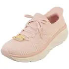 Skechers Slip-ins Dlux Walker 2.0 Vegan Womens Fashion Sneakers in Rose - 11 US