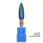 Melcap tungsten carbide cutter tip shark shape grit s for semi-permanent removal