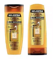 L'oreal Pairs 6 Oil Nourish Nourishing Shampoo Conditioner | 175 ml Each