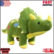 Dinosaur Plush Stuffed Animal Toy 40cm Creative Soft Triceratops Plush Toy Kids'