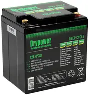 Drypower 12LFP30 Lithium Iron Phosphate 12.8V 30.4Ah Rechargeable Battery