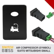 AIR COMPRESSOR (Symbol) Red LED Small Push Switch Suit Mitsubishi Triton Pajero (for: Mitsubishi)