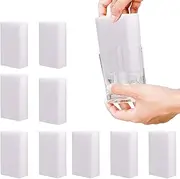 Magic Cleaning Sponge - Bathroom Sponges for Cleaning - Home Sponge Eraser Sheets Double-Sided White Household Cleaning Scrub