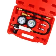 Cylinder Leak Down Tester Engine Compression Diagnosis Tester Kit Dual Pressu...