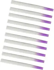 Beatifufu 100pcs Manicure Extension Fiber Tips Builder Gel Full Cover Nail Tips for Diy
