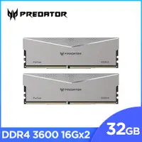 在飛比找PChome24h購物優惠-Acer Predator Pallas DDR4-3600