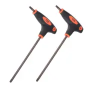 2pack T25 Anti Tamper Proof Torx Key T-Handle Dual End Wrench S2 Steel