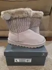 Danskin Taupe Fritter faux fur Winter Snow boot size 8 New Comfortable Warm Cute