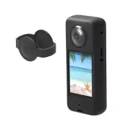 Silicone Protective Case Cover for Insta 360 X3 Action Camera with Lens Cap