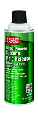CRC 03300 Silicone Mold Release Spray Medium Duty Silicone Content Non Staining