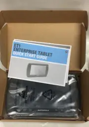 Motorola 4 GB Tablet - Model: ET1N2 , P/N: ET1N0-7J2V1UUS / 7" with battery
