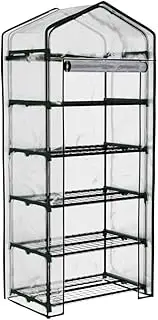 Greenfingers Mini Greenhouse Garden Shed Green House Tunnel Plant Storage Flower 189cm