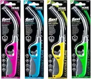Home Master 4PCE Flexible Gas Lighter Bend and Stretch Refillable Safety Lock