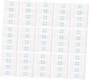 FOYTOKI 80Pcs Face Invisible Makeup Face Lifting Tools Breathable for Daily Use Weddings and Special Occasions