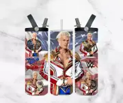 WWE CODY RHODES - 20oz Dual Lid Drink Bottle