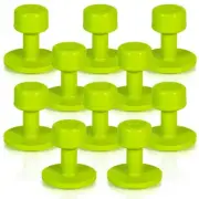 Tabweld Gang Green 20mm Hail Tabs Round PDR Hail Dent Tab Pack - 10 Pack Pain...