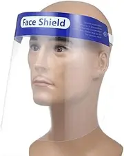 Safety Face Shield 10PCS Adjustable Face Shield Lightweight Transparent Protect Eyes and Face for Men Women (20PCS)