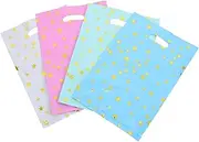 GETAJGHSD 40pcs Star Pattern Goody Bags Aluminum Film Candy Bags for Birthday Party Shower Wedding Thanksgiving Christmas Celebrations