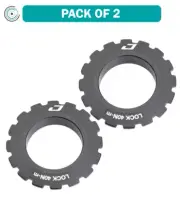 2 Pack Jagwire Center Lock Disc Brake Rotor Lock Ring for 15-20mm Axles, Alloy